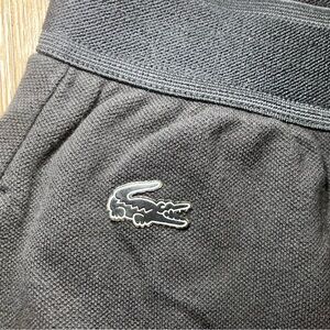 LACOSTE Men's Logo Pajama Pants Sleepwear Black Size X Large